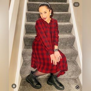 🎄🎅🏼Max Studio Plaid Dress 🎄🎅🏼